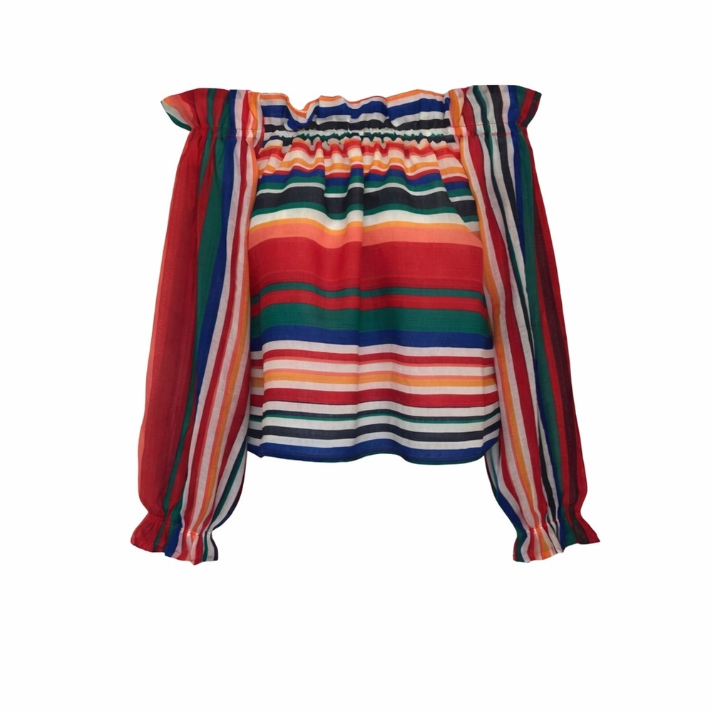 Azulu Off-Shoulder Blouse